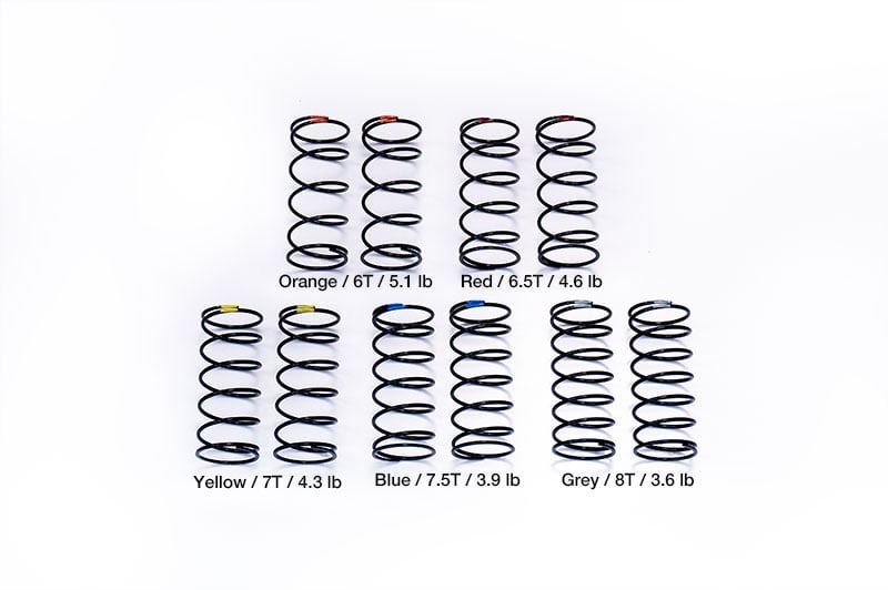 Koswork Big Bore Front Shock Spring Set 44Mm. 3.6/3.9/4.3/4.6/5.1 (5)