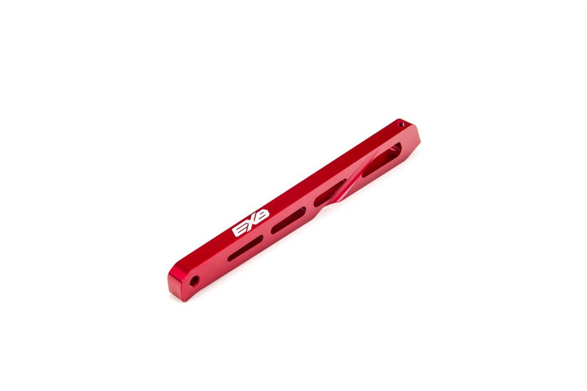 Arrma Rear Center Chassis Brace Aluminum 120mm Red