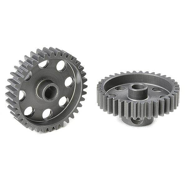 Corally 48 Dp Pinion Short Hard Anodised Al7075 36 Teeth Shaft Dia. 3.17mm