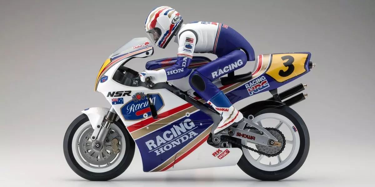 Kyosho Moto Hanging On Racer Honda Nsr 1991 1:8 Kit