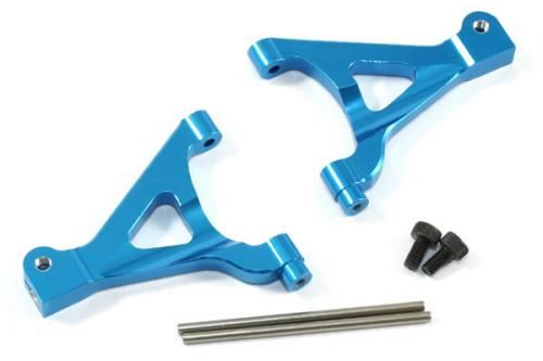 FASTRAX TRAXXAS MINI SLASH BLUE ALUM FRONT UPPER ARMS