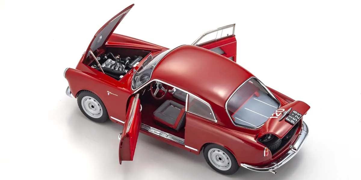 Kyosho 1:18 Alfa Romeo Giuletta Sv Mille Miglia 1956 Nr.120
