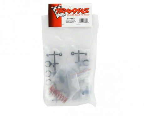 TRAXXAS Ultra Shocks (grey)(long)w/ spring pre-load spacers)(front)