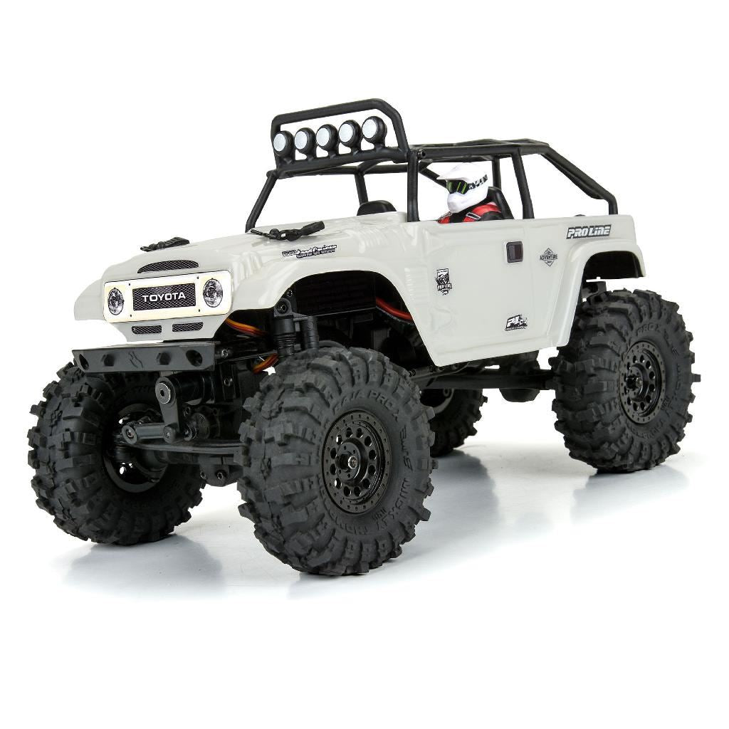 Pro 1/24 1979 Toyota Land Cruiser Fj40 Clear Body With Trail Cag