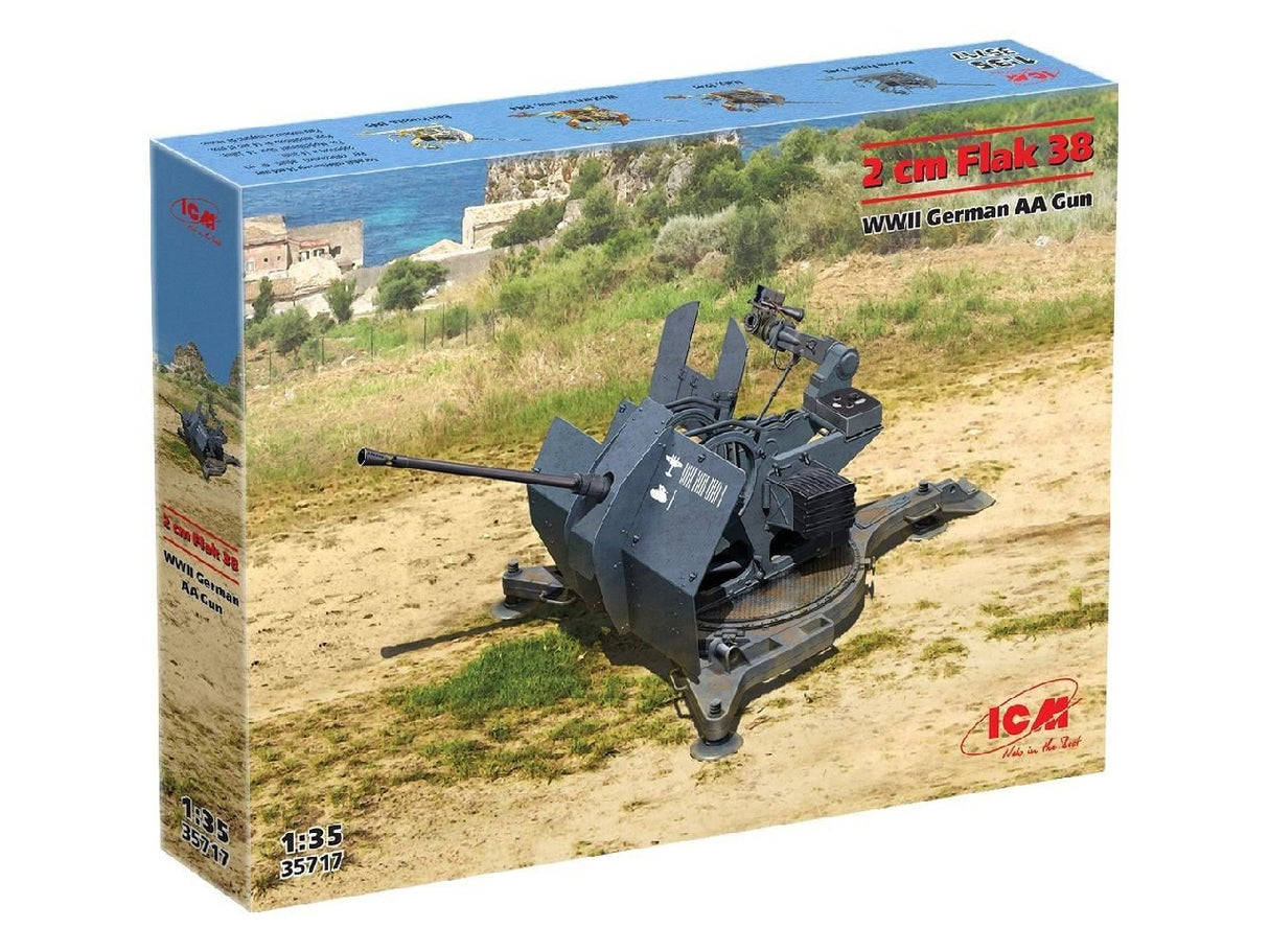 Icm Flak 38, Wwii German Aa Gun