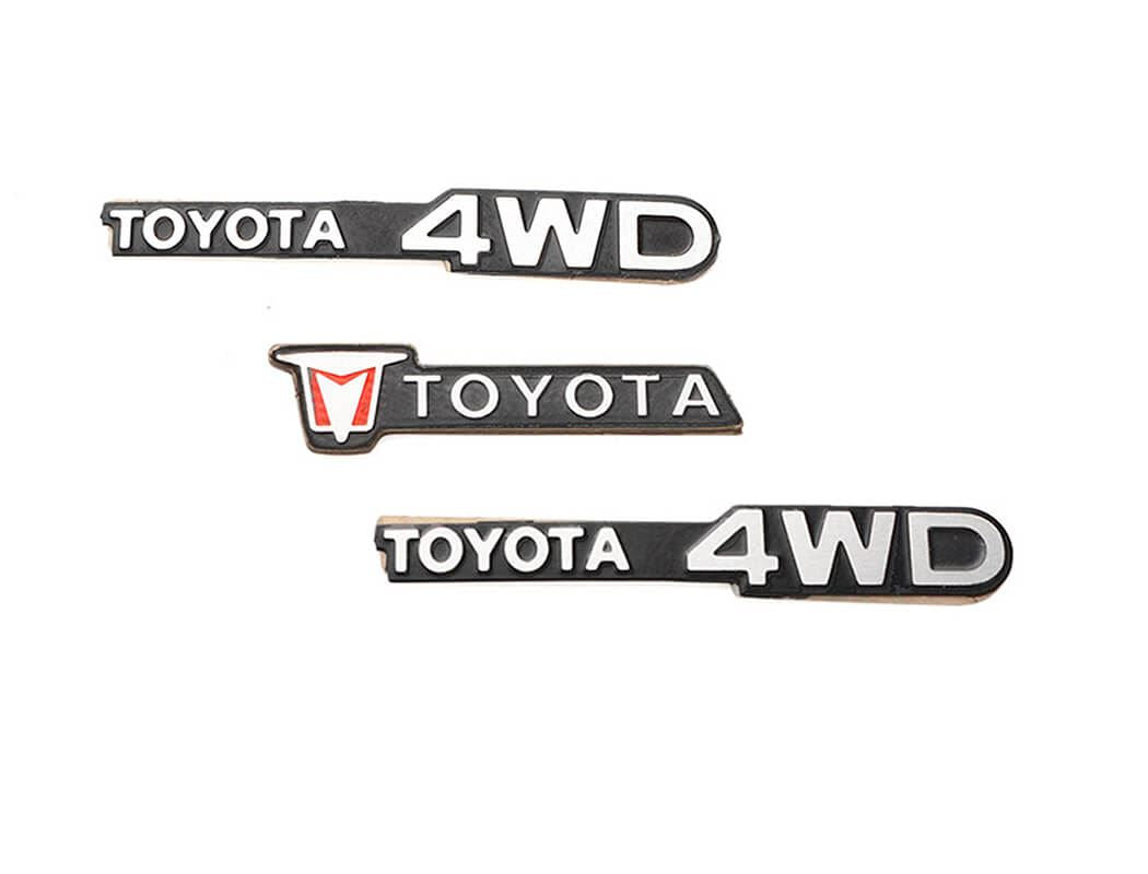Rc4Wd 1982 Toyota Pickup Metal Emblems