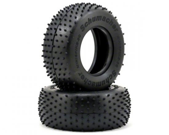 Schumacher Short Course Tyre - Mini Spike - Yellow