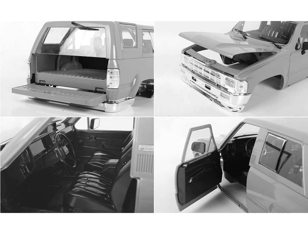 RC4WD 1985 TOYOTA 4RUNNER HARD BODY COMPLETE SET