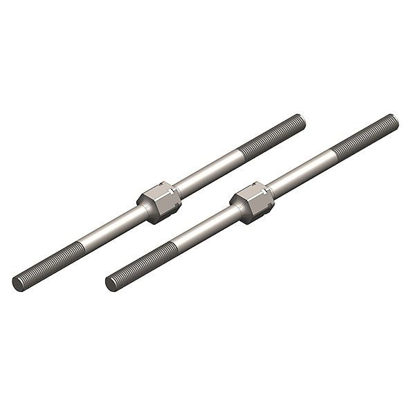 Corally Turnbuckle M4 92mm Steel 2 Pcs