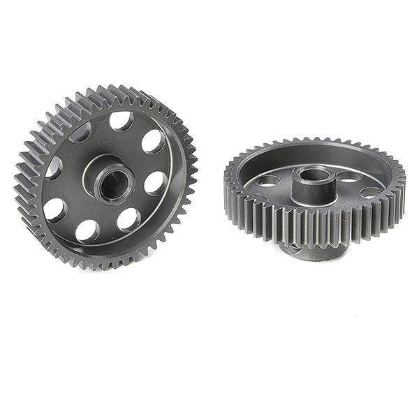 Corally 64 Dp Pinion Short Hard Anodised Al7075 48 Teeth Shaft Dia. 3.17mm