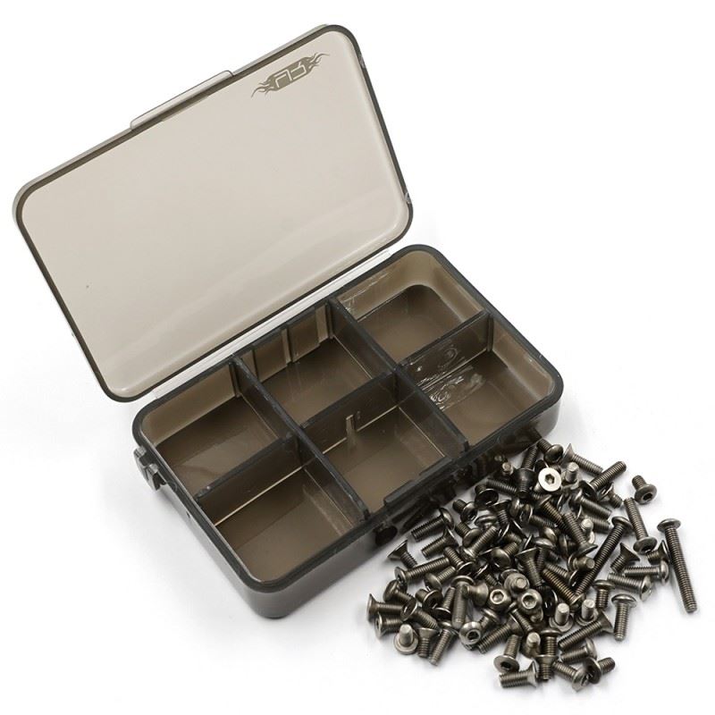 Yeah Racing Titanium Screw Assorted Set w/Box For Xray X4 2023