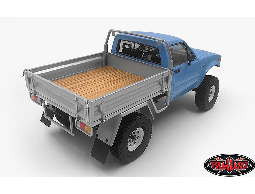 RC4WD KOBER REAR BED FOR TF2 MOJAVE BODY (SILVER)