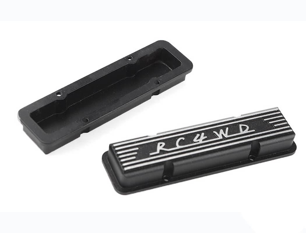 Rc4Wd Aluminium Valve Covers For Scale V8 Engine (Black)