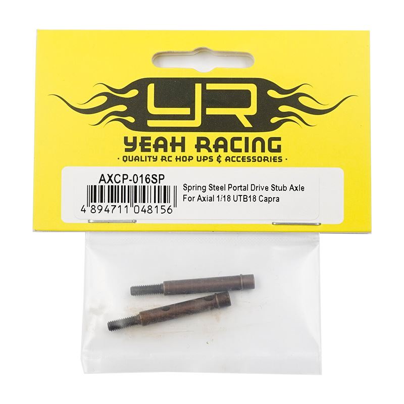 Yeah Racing Spring Steel Portal Drive Stub Axle For Axial 1/18 UTB18 Capra