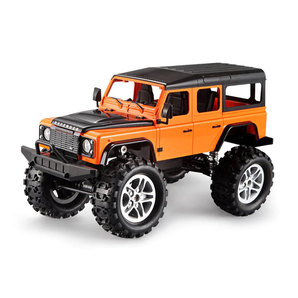 Doubleeagle Orange 1:14 Rc Land Rover Defender Rock Crawler