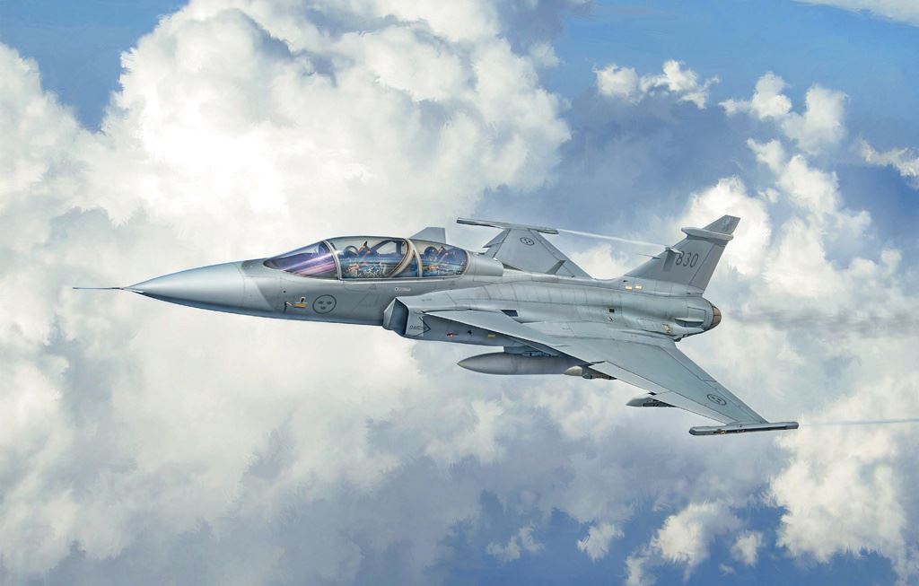 Italeri Jas 39 Gripen Twin Seater