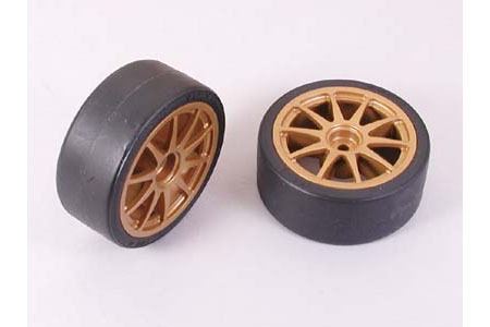 Tamiya Drift Tyres Type-A + Wheels
