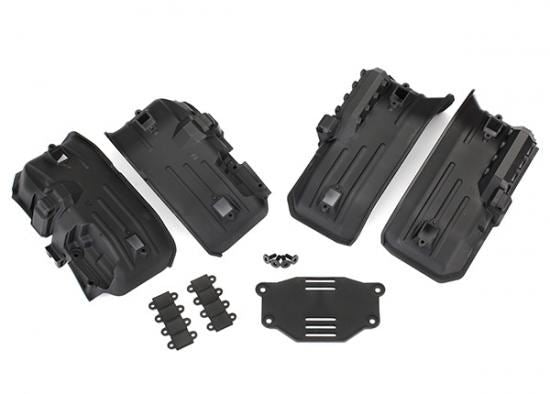 TRAXXAS Fenders, inner, front & rear (2 each)/ rock light covers (8)