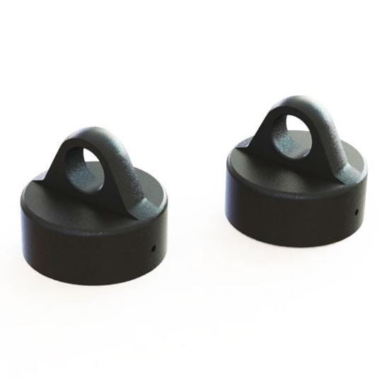 ARRMA Shock Cap Aluminum Black 6S (2)