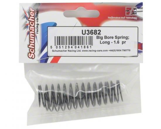 Schumacher Big Bore Spring; Long - 1.6 pr