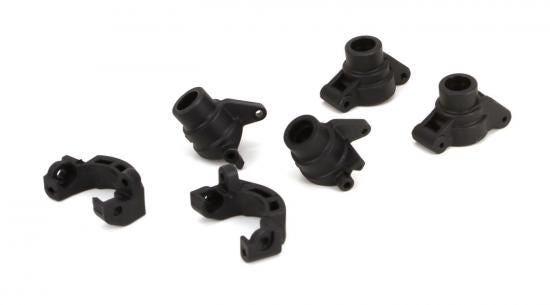 ECX Spindle, Hub & Carrier Set: 1/18 4WD All