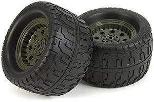Tamiya Tyre And Wheel X2 43503