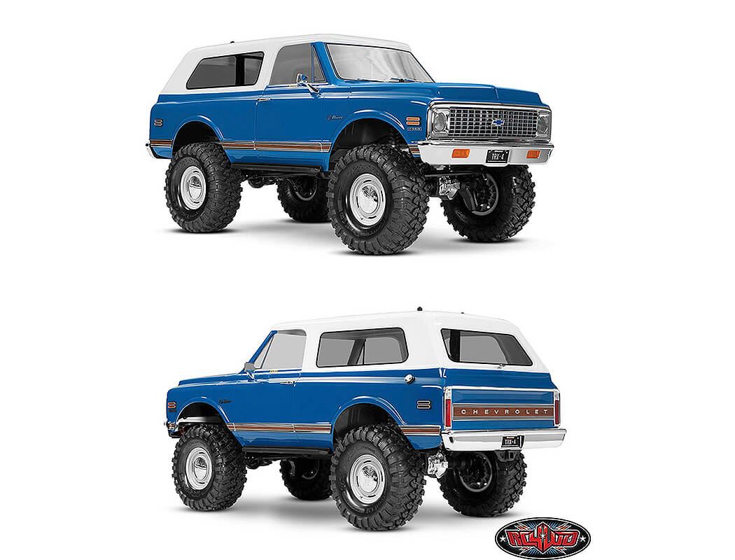 RC4WD ANALOG 1.9'' ALUMINUM CAP WHEELS (WHITE)