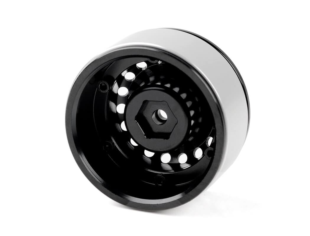 RC4WD RAD 1.9 ALUMINUM INTERNAL BEADLOCK WHEELS (BLACK)