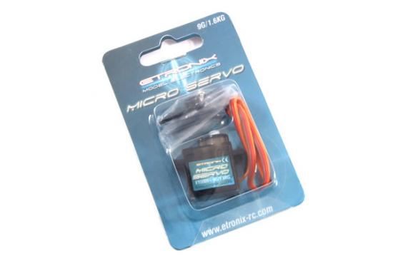 Etronix 9G 1.6Kg/0.12S Micro Servo