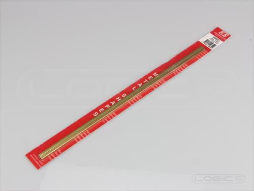 KS 300mm Square Brass Tube 4mm x 4mm (Pk2) .45mm Wall