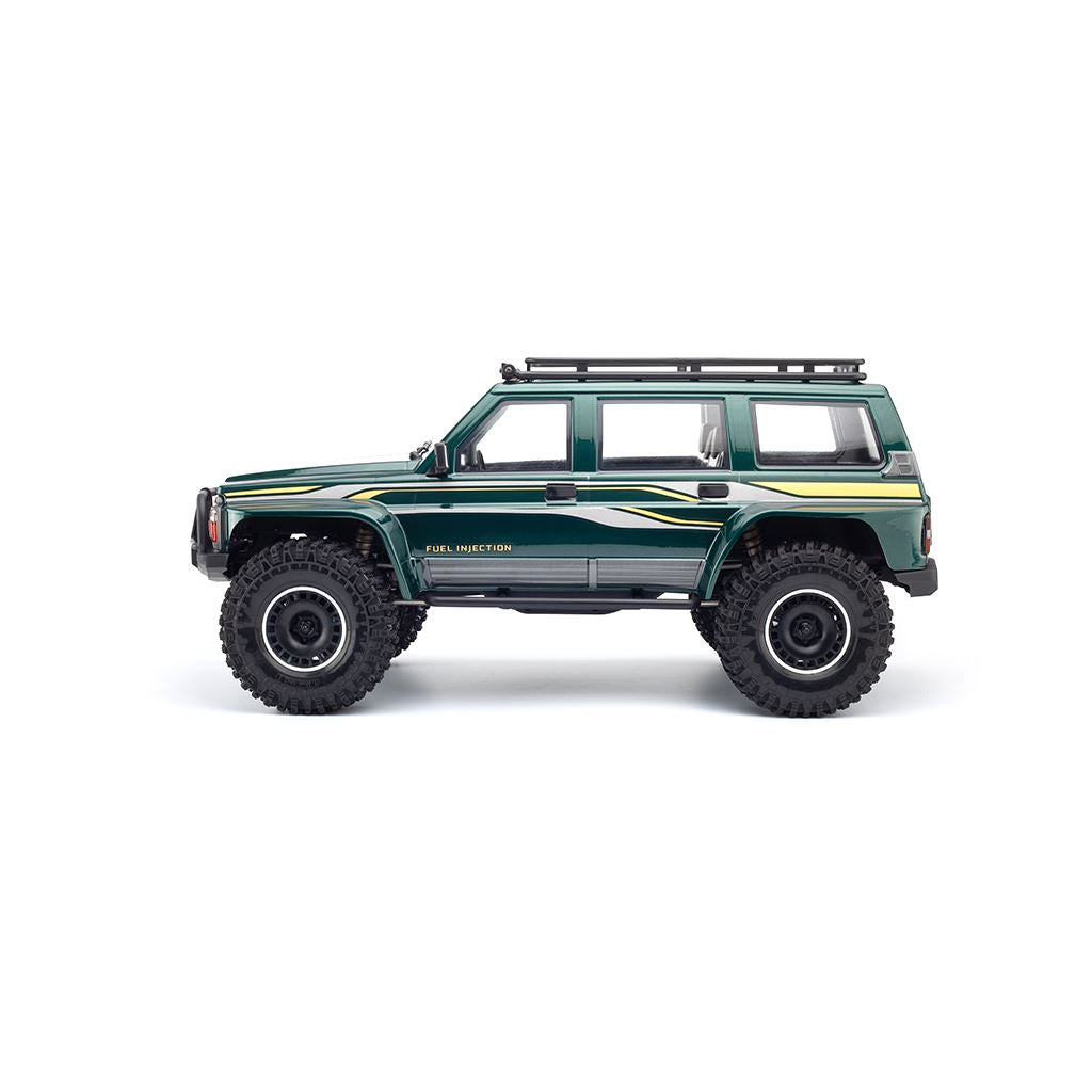 Yikong 1/10 4Wd Tank Turn Rc Bl Crawler - Green
