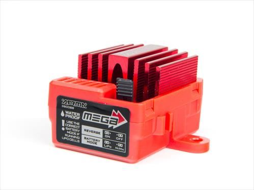 ARRMA Mega 12T Brushed ESC (Red)