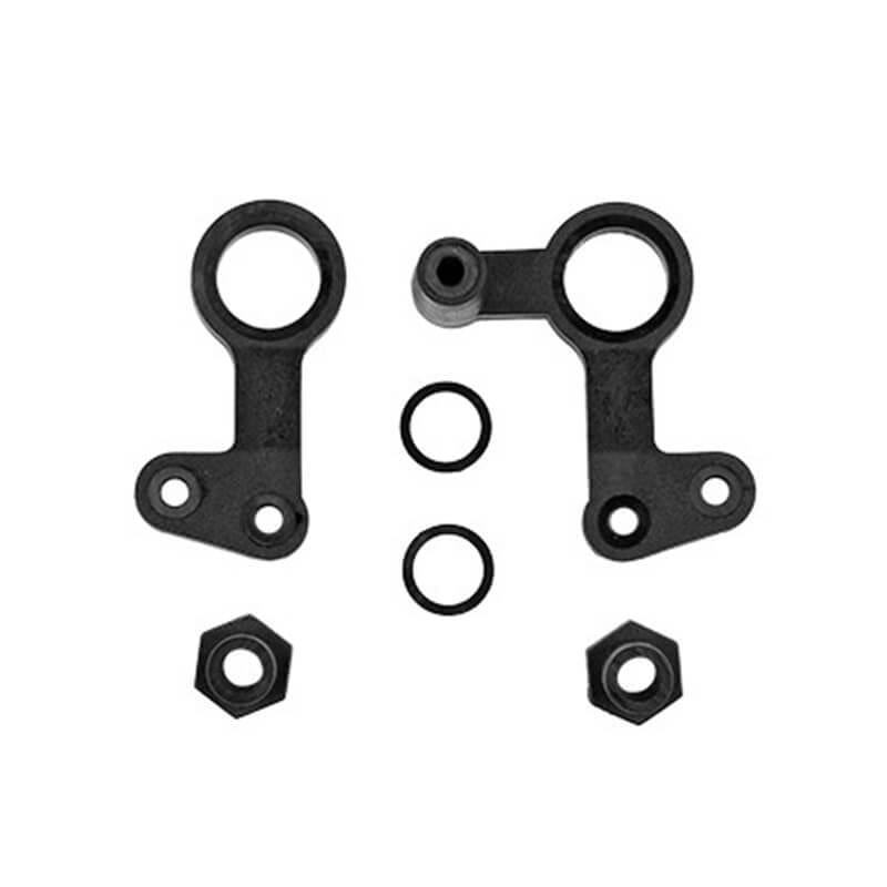 Team Associated Rc10Wc/Ft Bellcranks Black