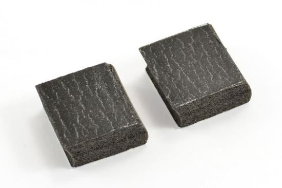 FASTRAX RECEIVER MOUNT FOAM ABSORPTION PAD 25x25x13mm THICK 2pcs