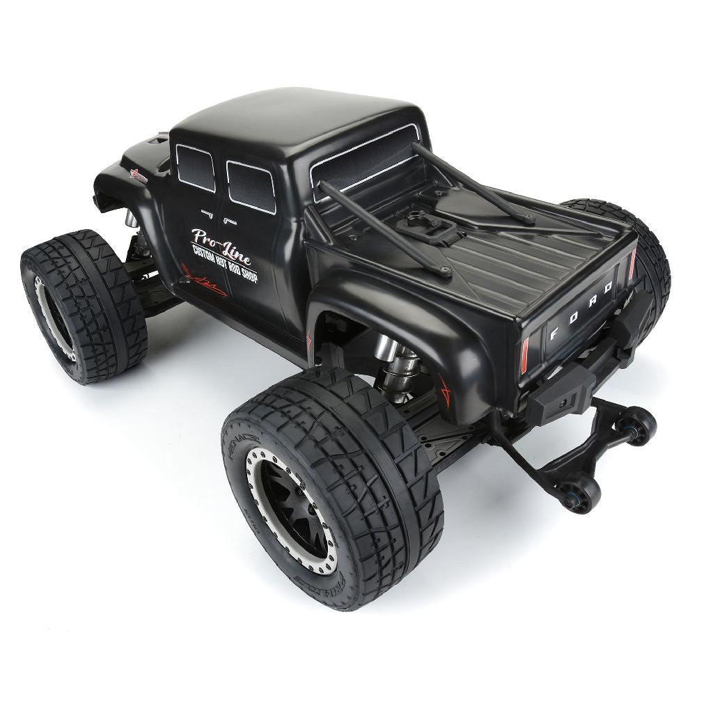 Pro 1/5 Pre-Cut Ford F-100 Bash Armor Black Body: X-Maxx