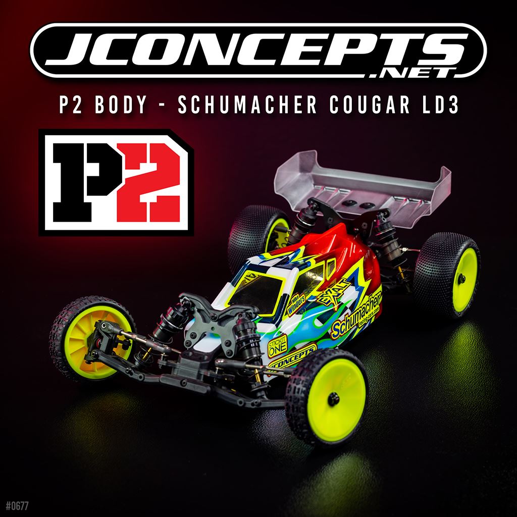 P2 - Schumacher Cougar Ld3 Body - Lightweight