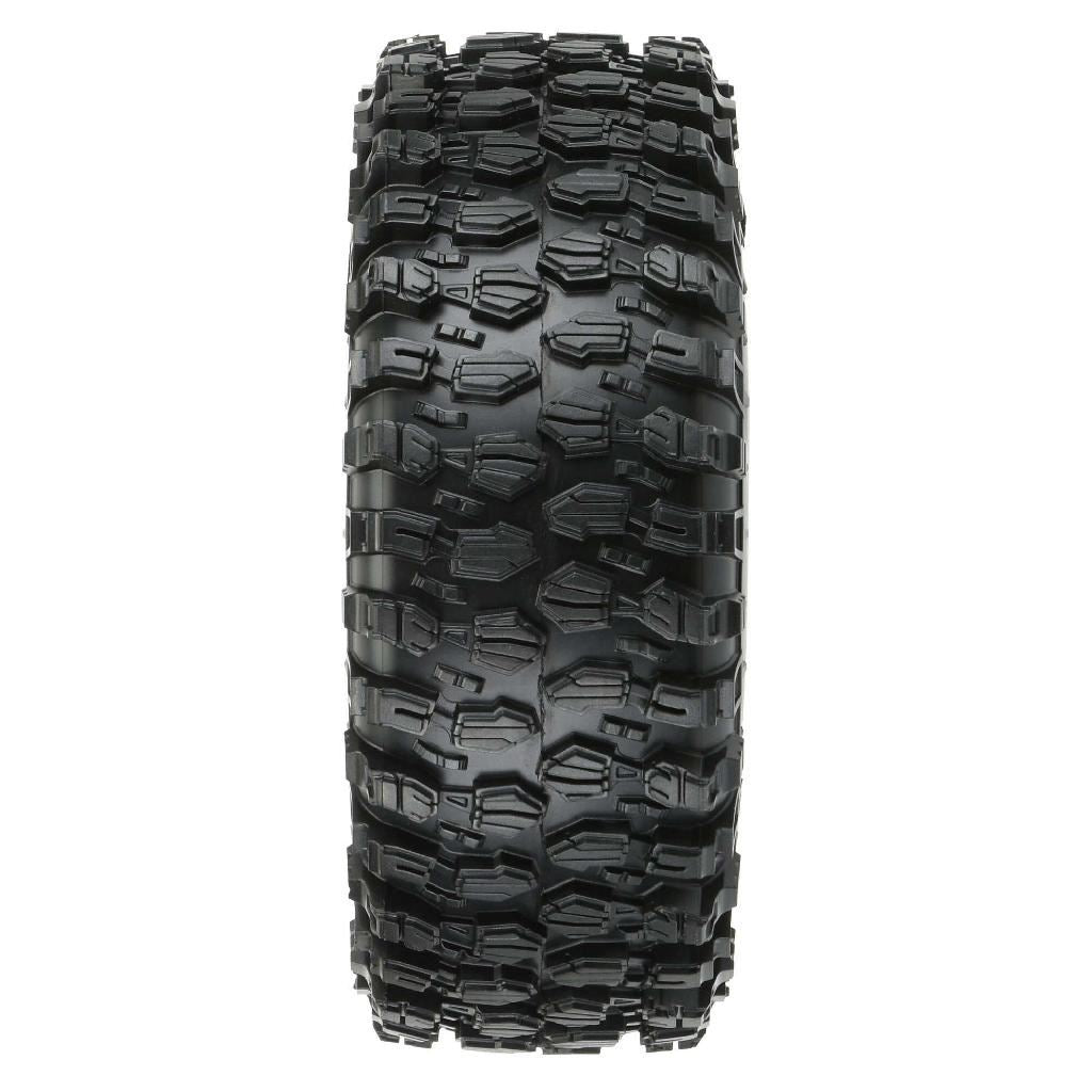 Proline 1/10 Hyrax Predator F/R 1.9In Mounted 12mm Blk/Slvr Impulse (