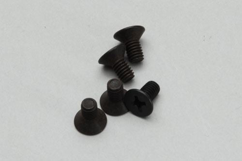 River Hobby Flat Head Cross Screw M4x8 (6Pcs)