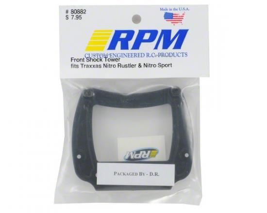 RPM Front Shock Tower For Nitro Rustler & Nitro Sport
