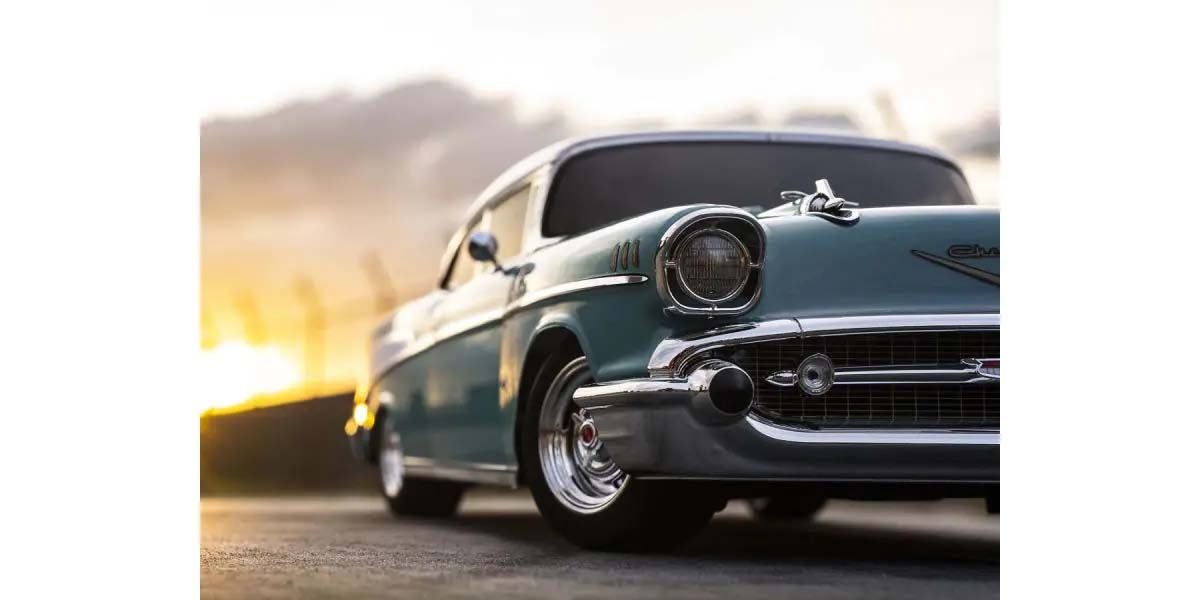 Kyosho Fazer Fz02 (L) Chevy Belair Coupe 1957 Turquoise 1:10 Readyset