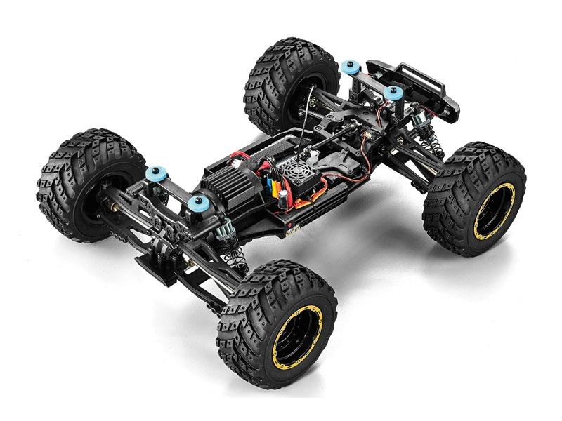 BlackZon Smyter MT Turbo 1/12 4WD 3S Brushless - Yellow