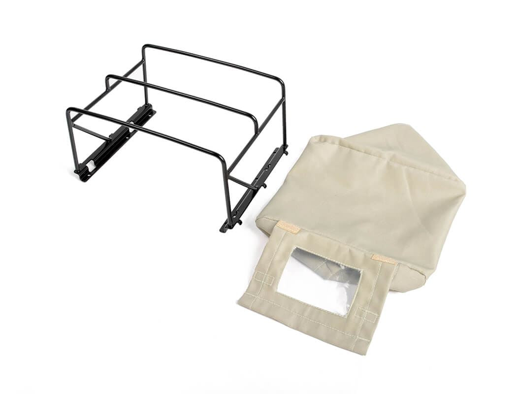 RC4WD STEEL TUBE BED CAGE W/ SOFT TOP FOR RC4WD GELANDE II 2015 LAND ROVER DEFENDER D90 (PICK-UP) (T