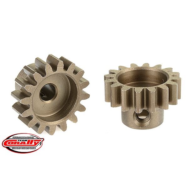 Corally 32 Dp Pinion Short Hardened Steel 16 Teeth Shaft Dia. 3.17mm