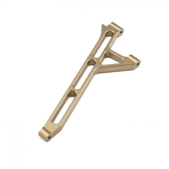 TLR Aluminum Front Chassis Brace, HA: 5T, 5B