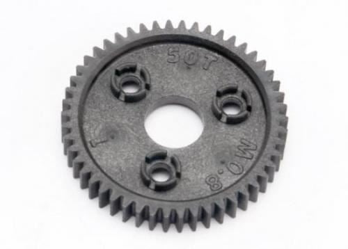 TRAXXAS Spur gear, 50-tooth (0.8 metric pitch, compat w/ 32-pitch)