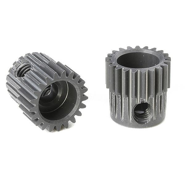 Corally 64 Dp Pinion Short Hard Anodised Al7075 21 Teeth Shaft Dia. 3.17mm
