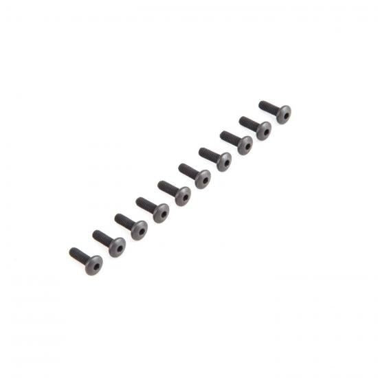 Losi Button Head Screws M4 x 12mm (10) (Losi235007)