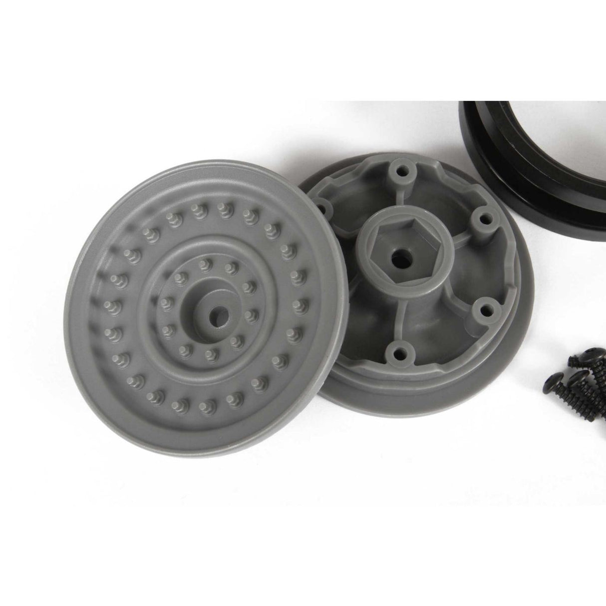 Axial 1.9 MW19 Beadlock Wheels - Gray (2pcs)