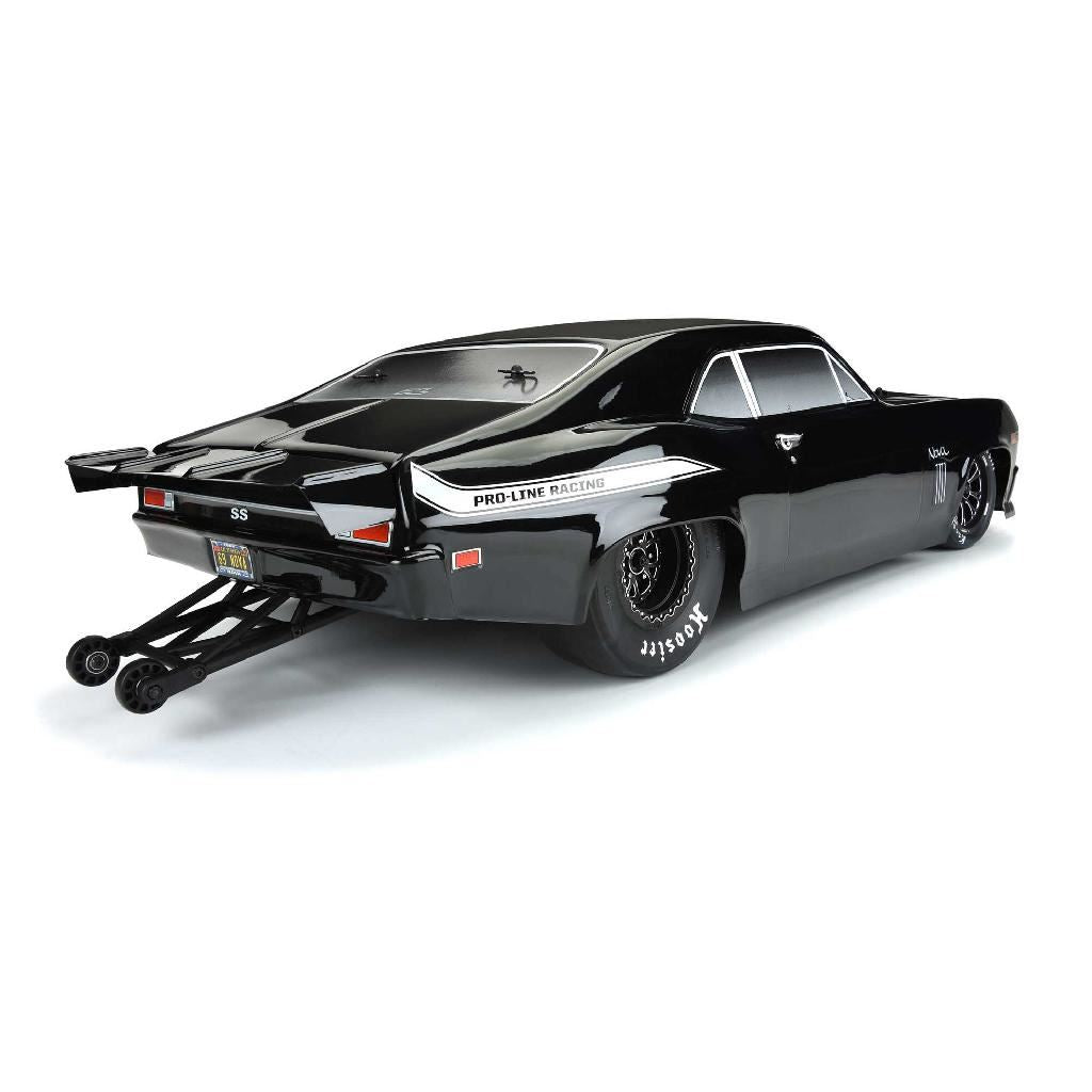 Proline 1/10 1969 Chevrolet Nova Tough-Color Black Body: Drag Car