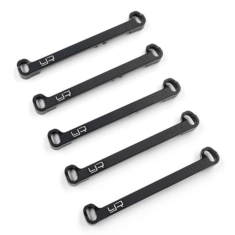 Yeah Racing Aluminum 7075 Front Tie Rod Set (-1 ,-0.5 , 0 ,+0.5 ,+1) For Kyosho Mini-Z MR02/03